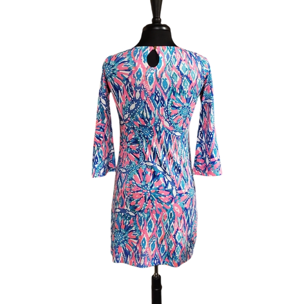 Lily Pulitzer Dress XXS SMALL HOLE UNDER LEFT ARMPIT PTP 16 - Picture 2 of 5
